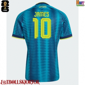 Colombia James Rodriguez #10 Bortatröja VM 2026 Kortärmad